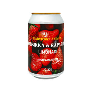 Mansikka Raparperi Limu 0,33L
